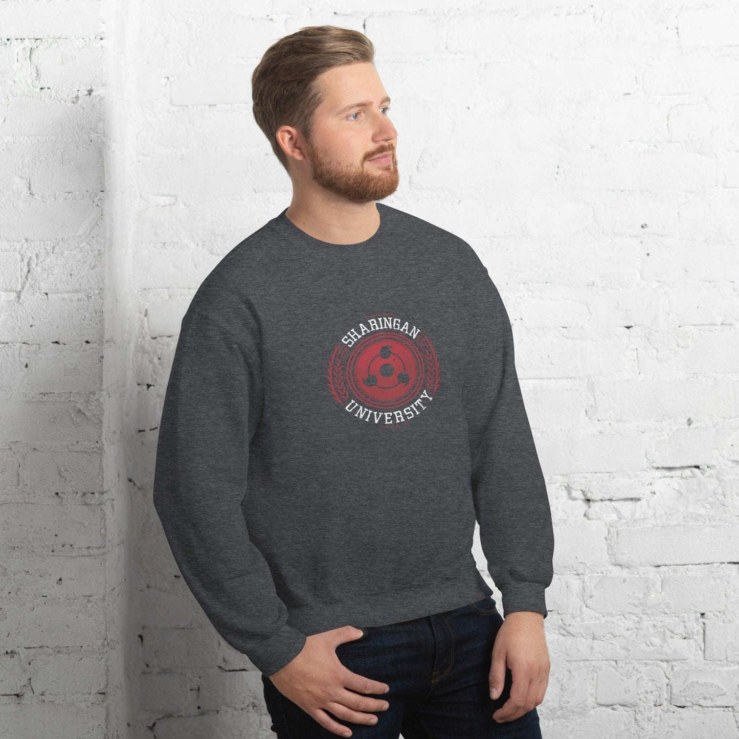 Sharingan University Unisex Sweatshirt - Rexpect Nerd