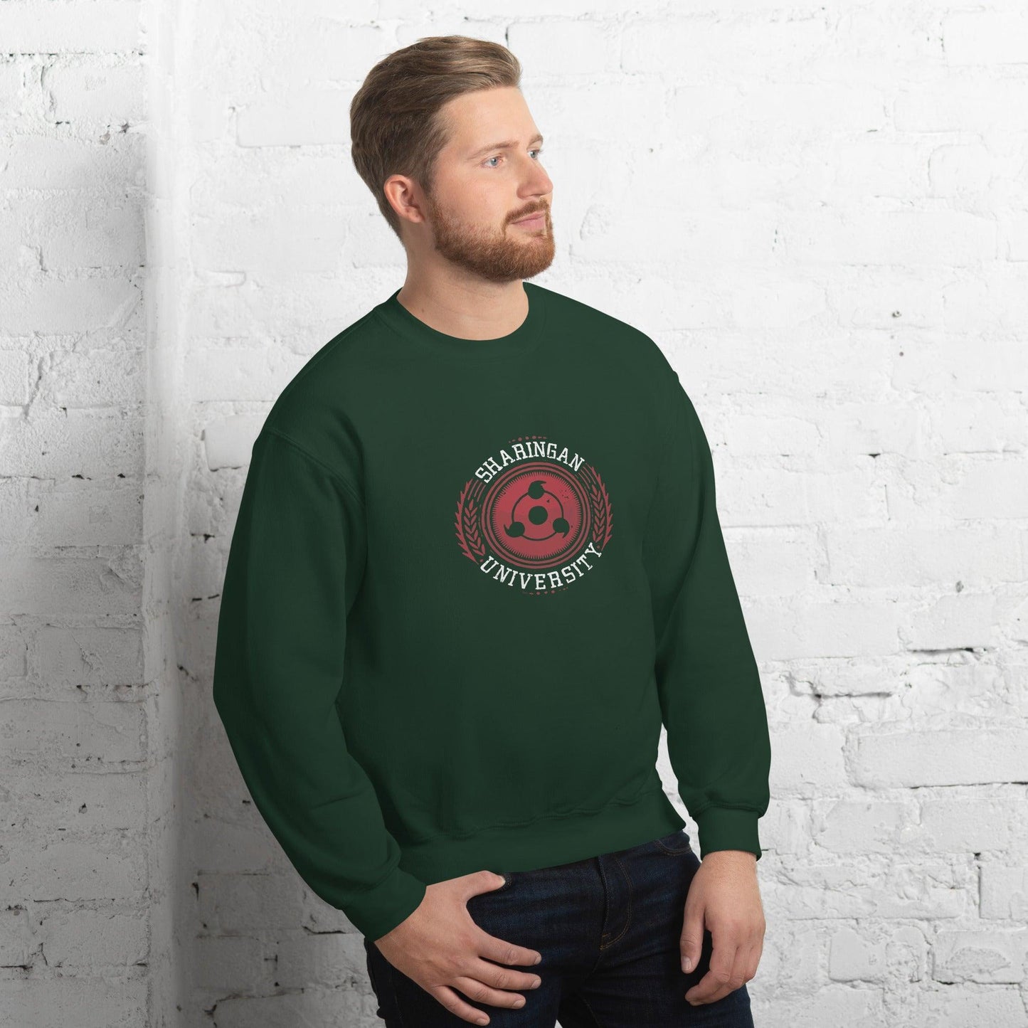 Sharingan University Unisex Sweatshirt - Rexpect Nerd