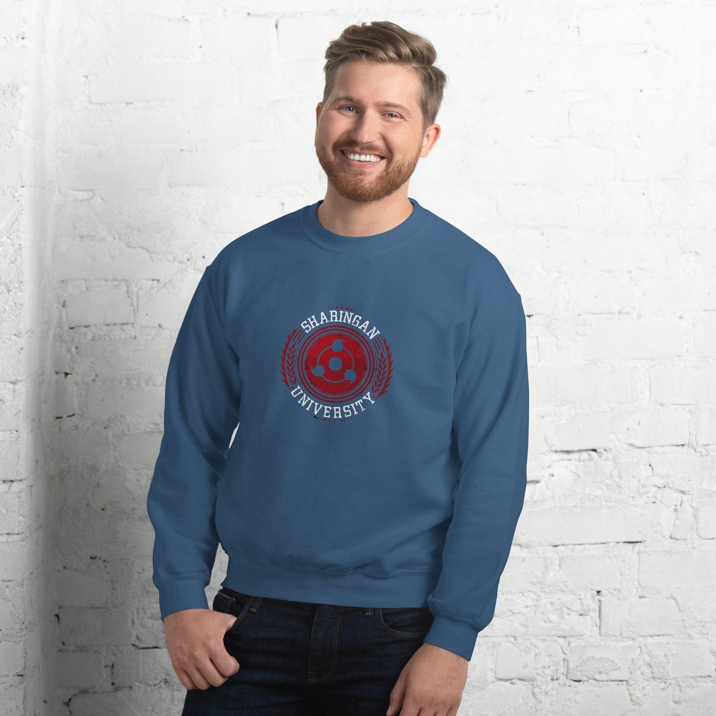 Sharingan University Unisex Sweatshirt - Rexpect Nerd
