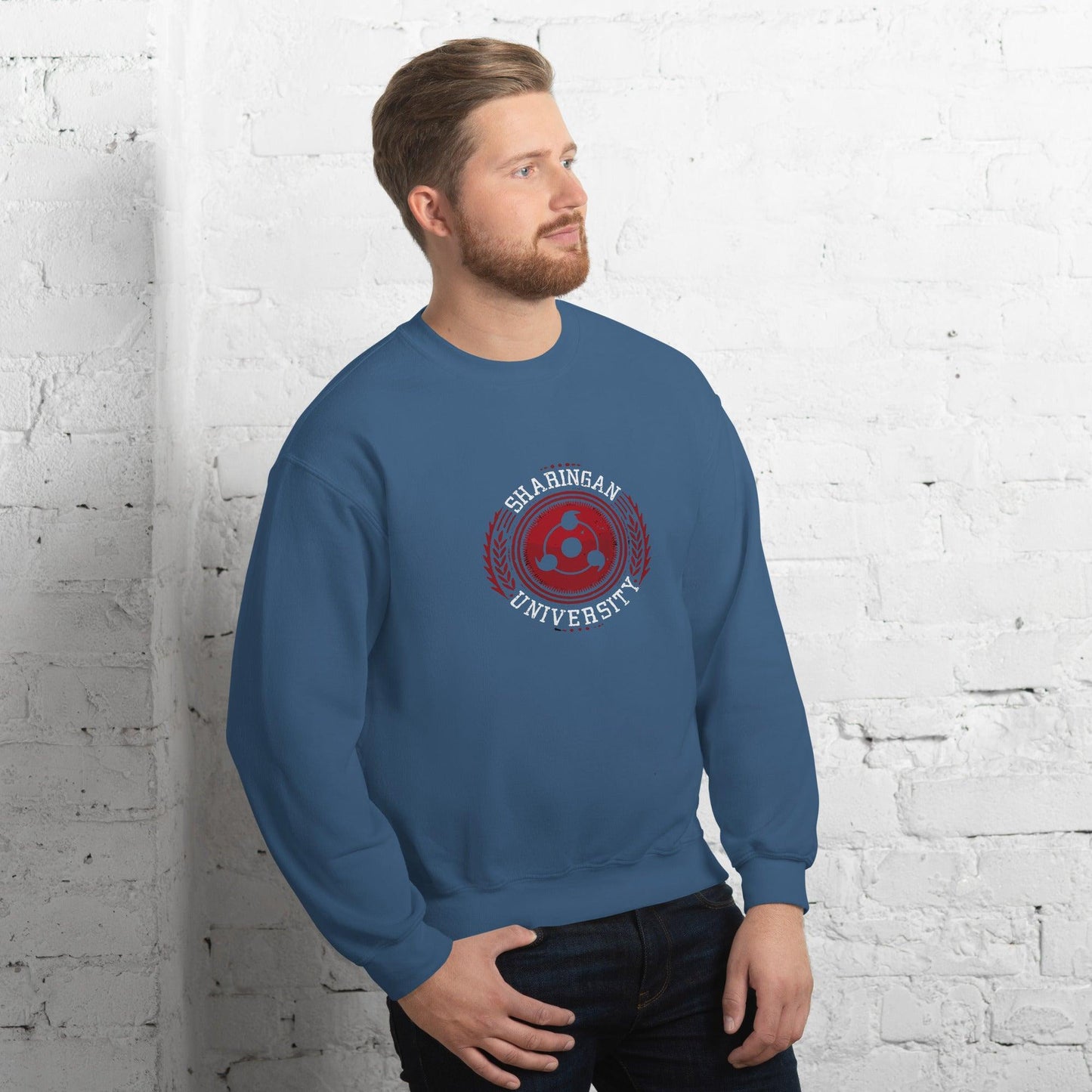 Sharingan University Unisex Sweatshirt - Rexpect Nerd