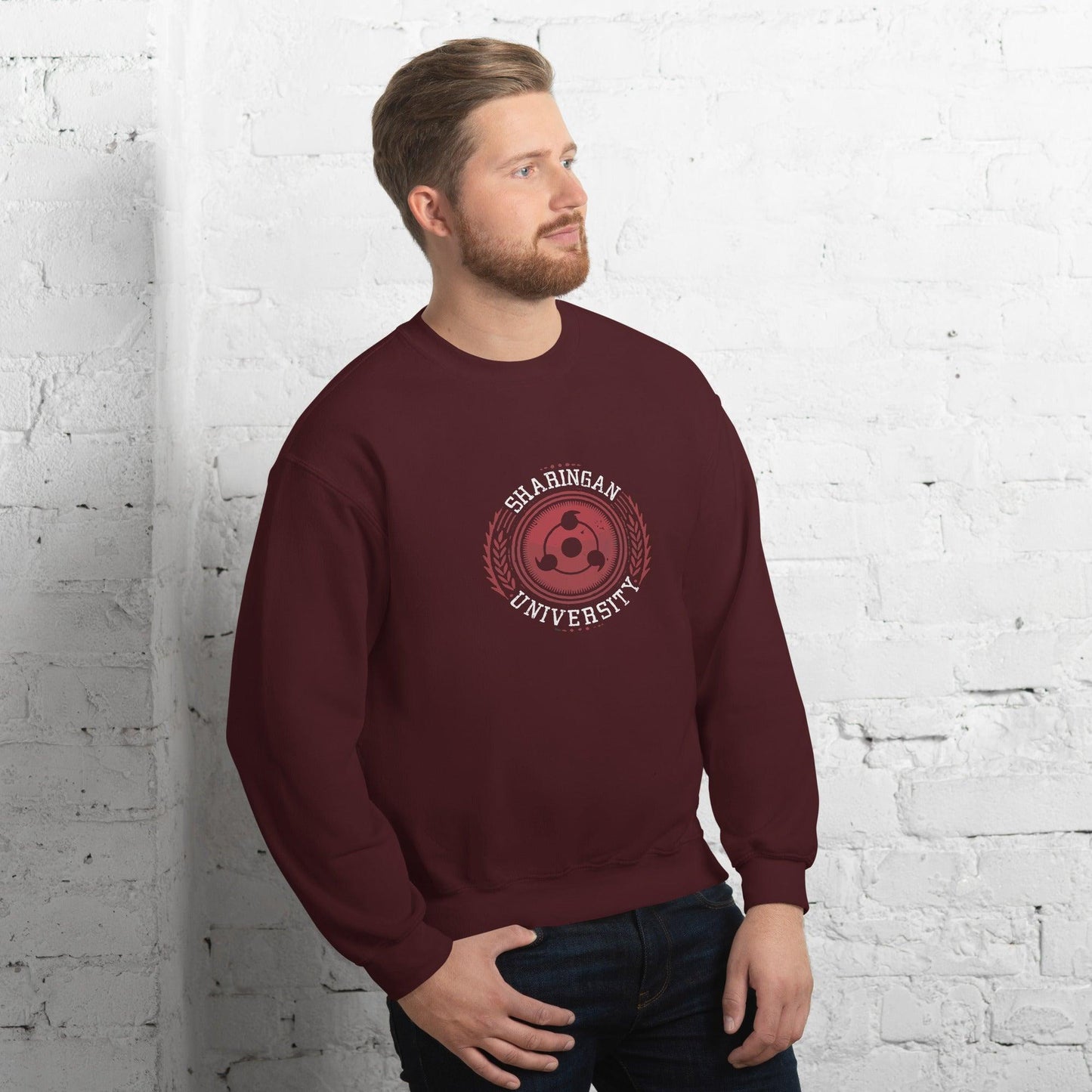 Sharingan University Unisex Sweatshirt - Rexpect Nerd