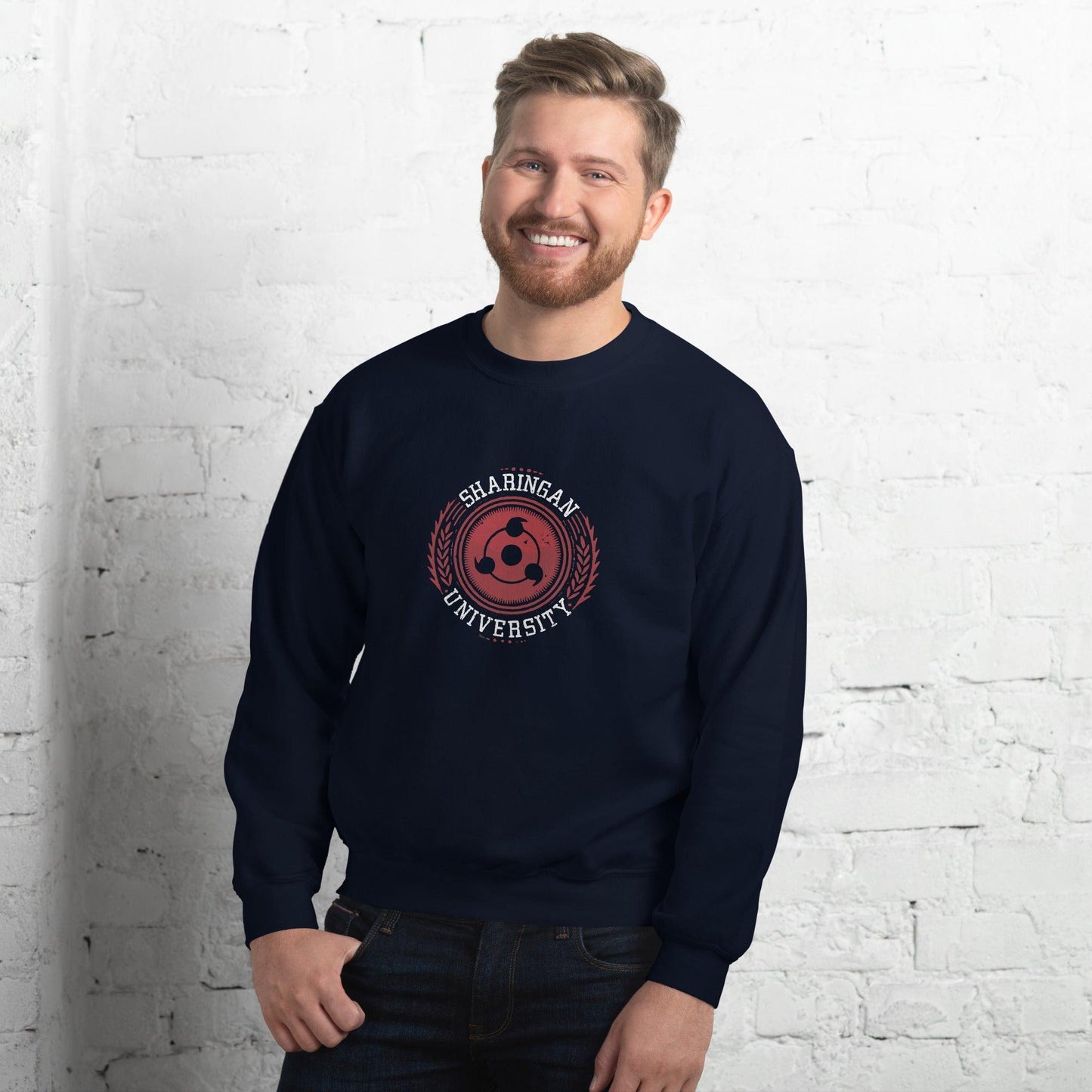 Sharingan University Unisex Sweatshirt - Rexpect Nerd