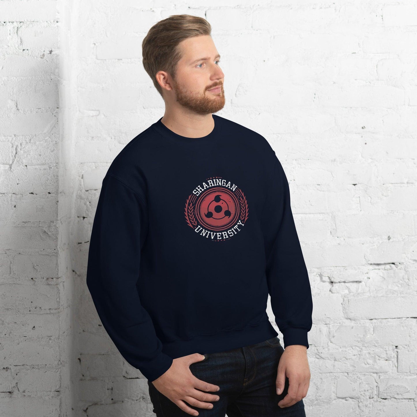 Sharingan University Unisex Sweatshirt - Rexpect Nerd
