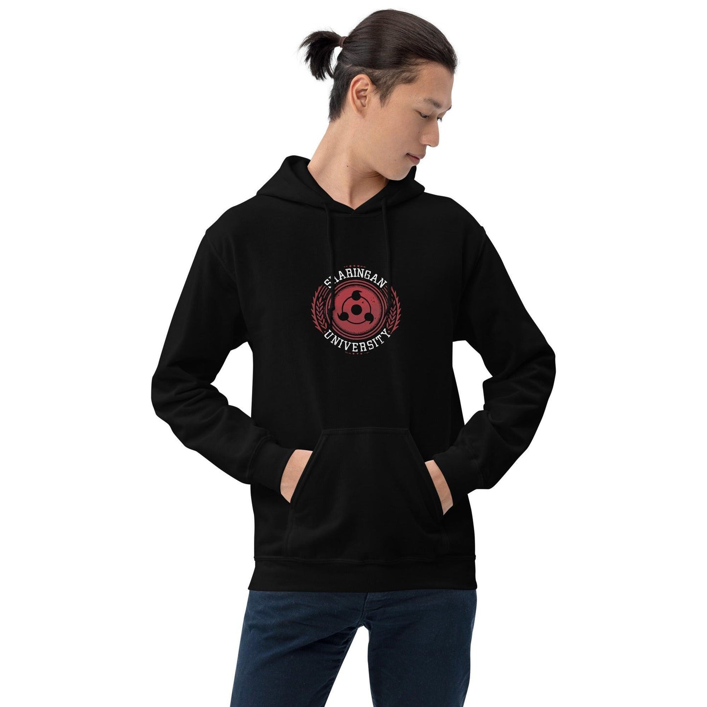 Sharingan University Unisex Hoodie - Rexpect Nerd
