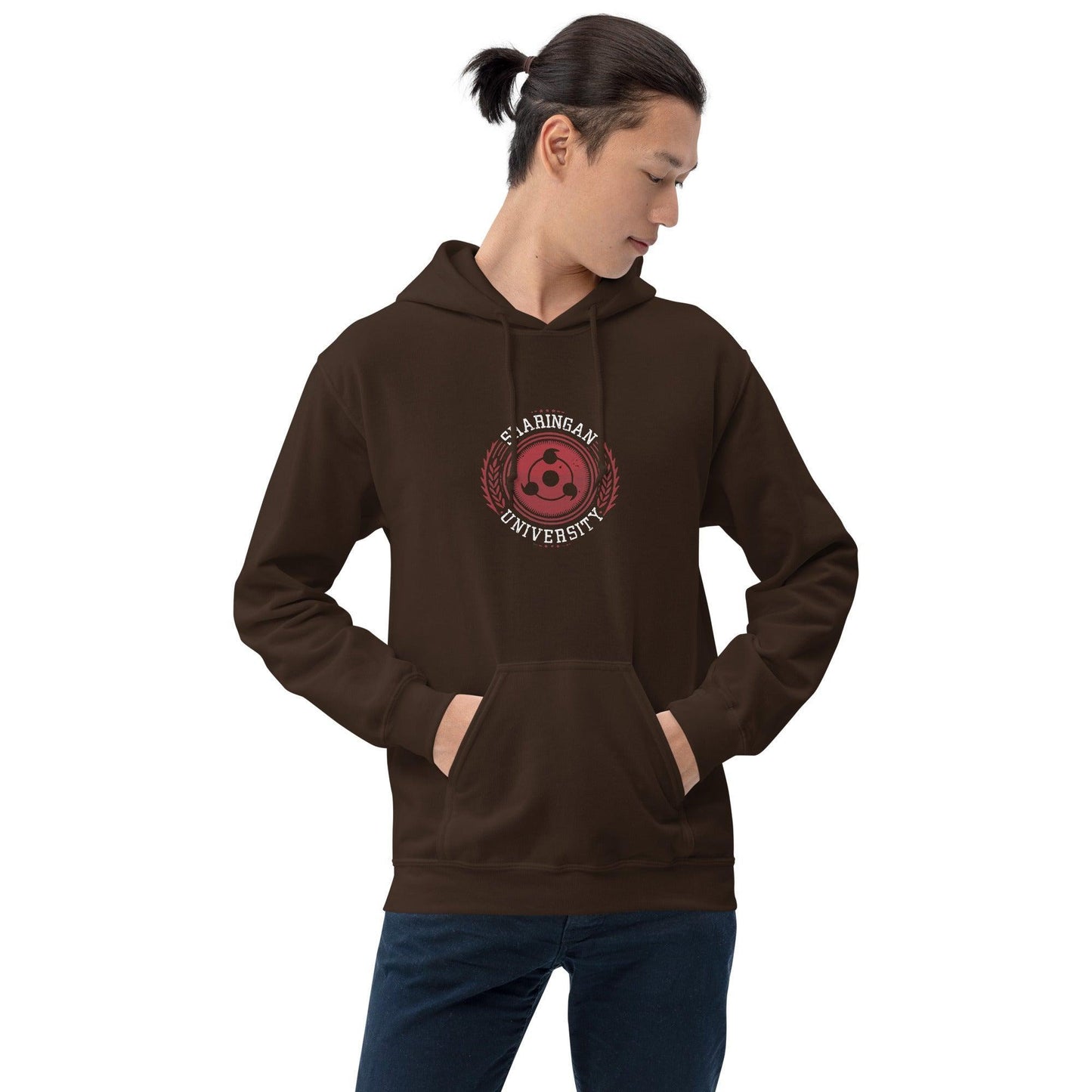 Sharingan University Unisex Hoodie - Rexpect Nerd