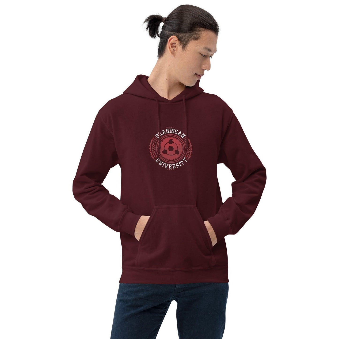 Sharingan University Unisex Hoodie - Rexpect Nerd