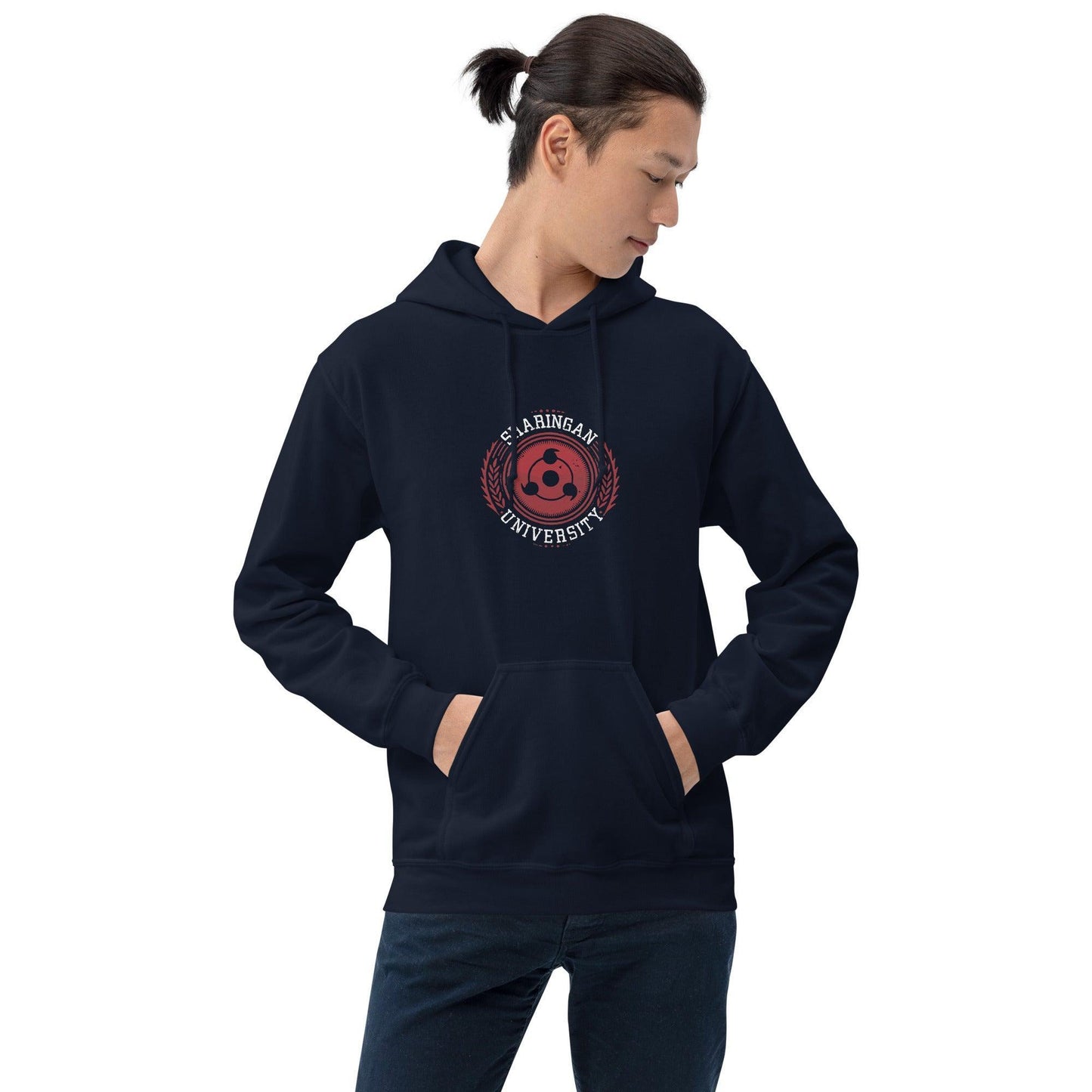 Sharingan University Unisex Hoodie - Rexpect Nerd
