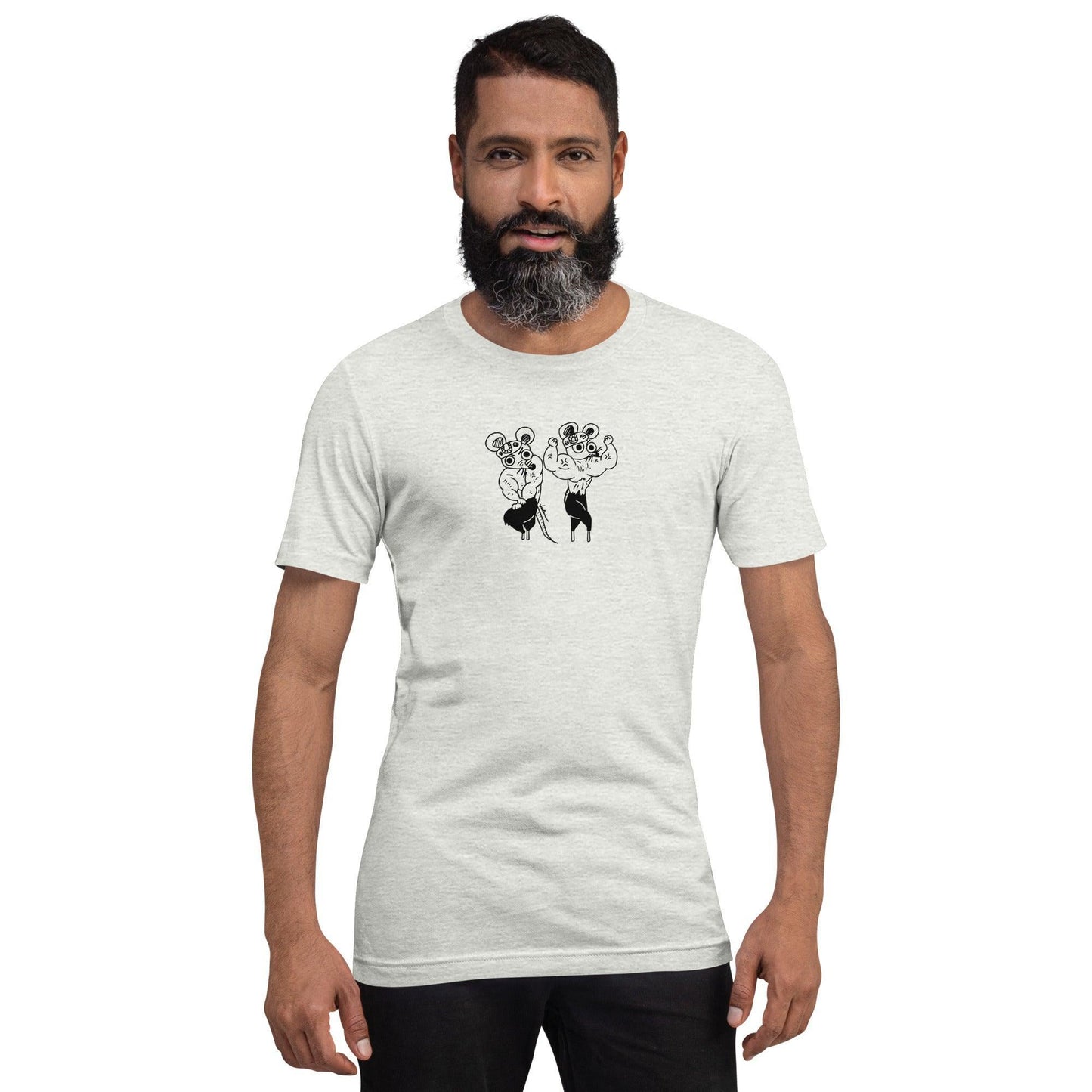 Muscle Mice Unisex t-shirt - Rexpect Nerd