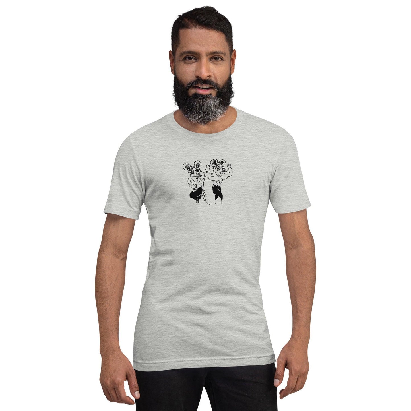 Muscle Mice Unisex t-shirt - Rexpect Nerd