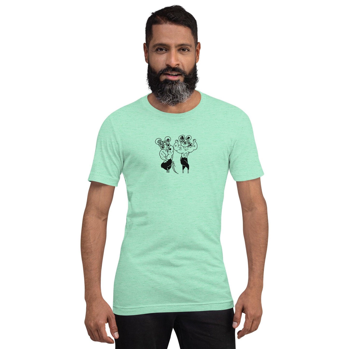 Muscle Mice Unisex t-shirt - Rexpect Nerd