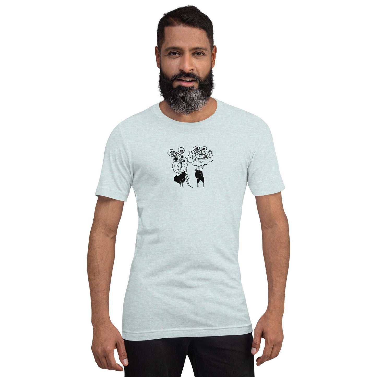 Muscle Mice Unisex t-shirt - Rexpect Nerd