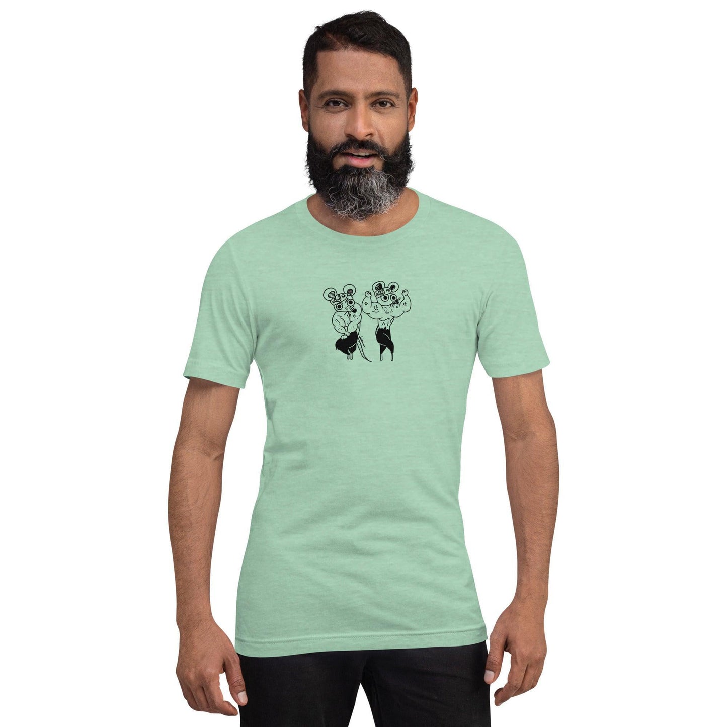 Muscle Mice Unisex t-shirt - Rexpect Nerd