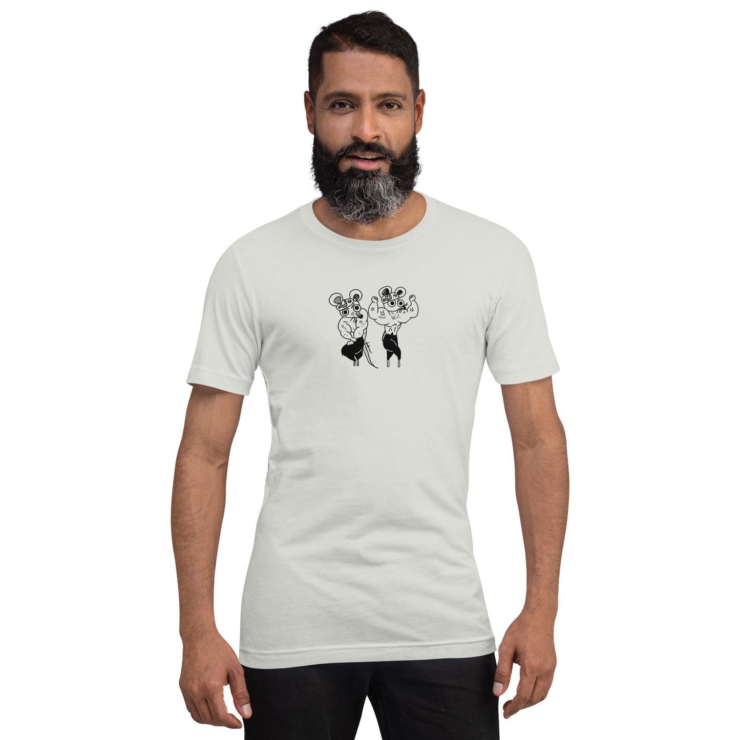 Muscle Mice Unisex t-shirt - Rexpect Nerd
