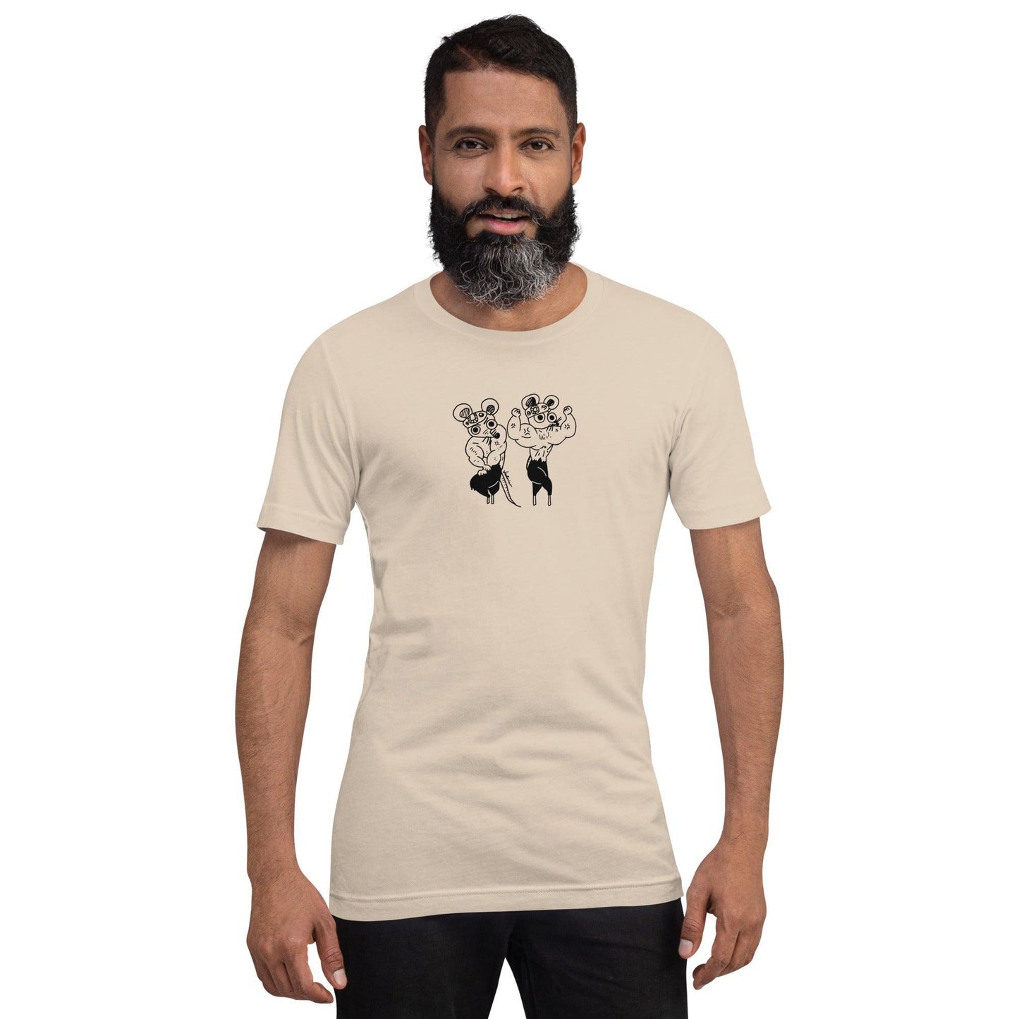 Muscle Mice Unisex t-shirt - Rexpect Nerd