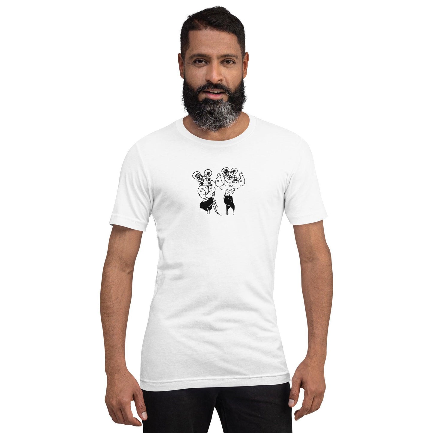 Muscle Mice Unisex t-shirt - Rexpect Nerd