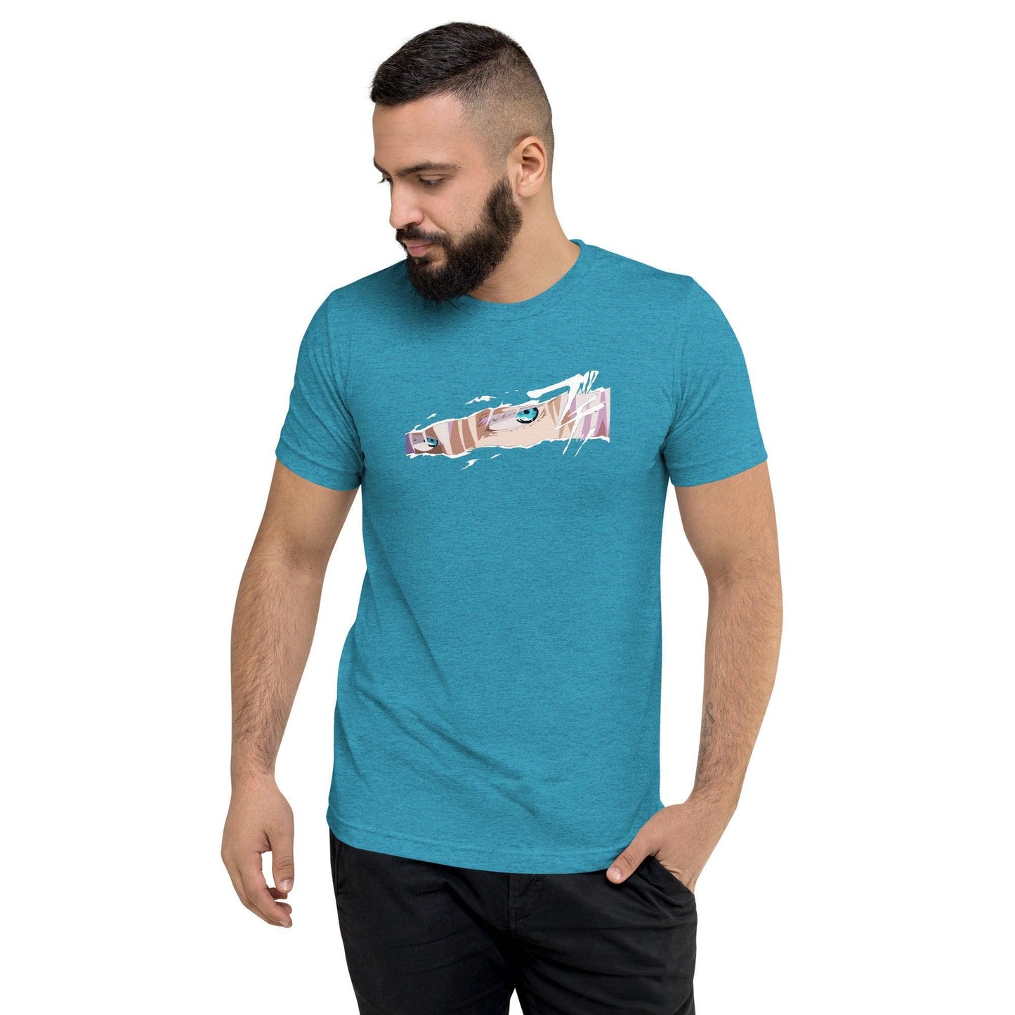 Six Eyes with this Gojo Satoru Short Sleeve T-Shirt - Rexpect Nerd