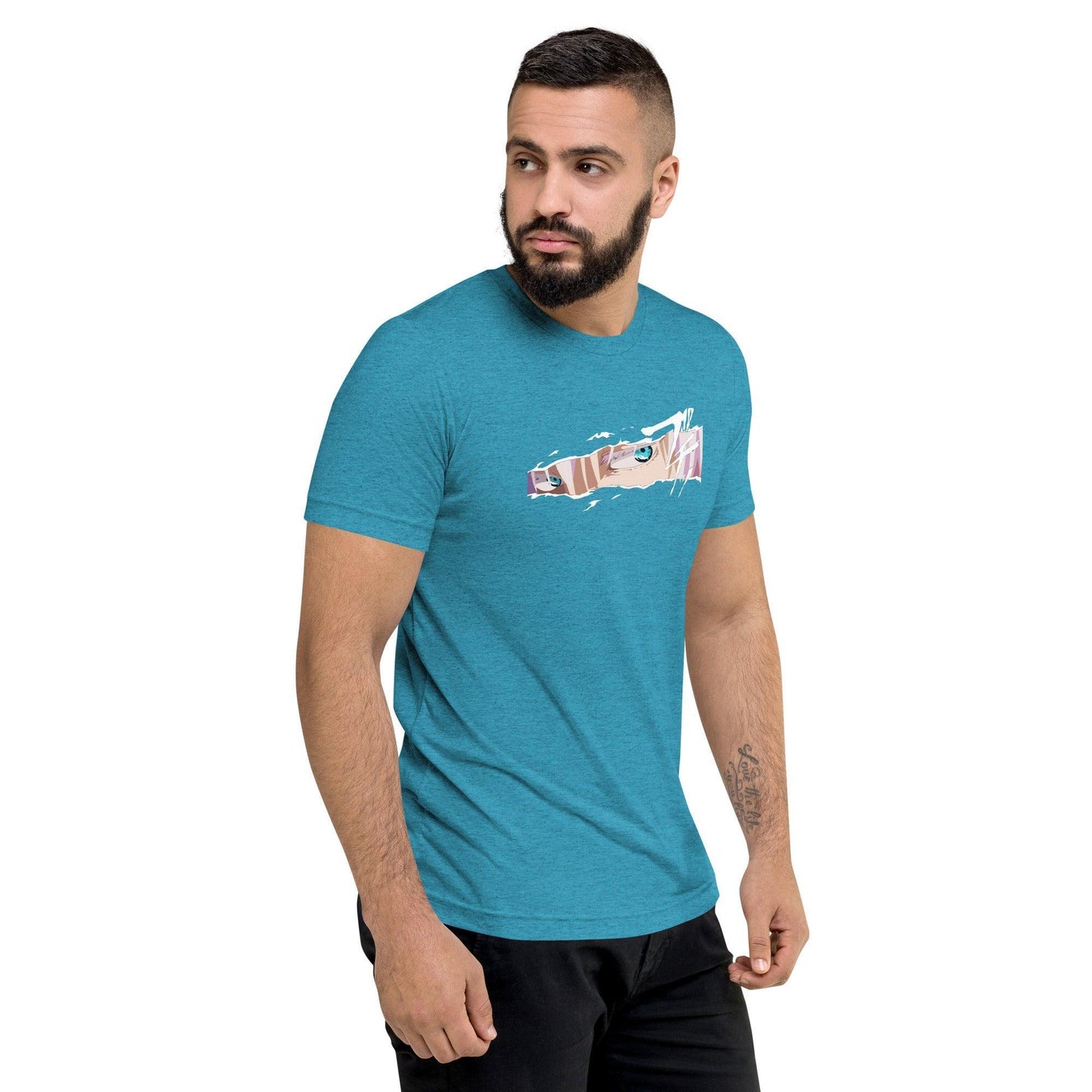 Six Eyes with this Gojo Satoru Short Sleeve T-Shirt - Rexpect Nerd