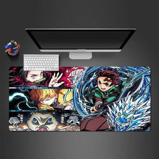 Vibrant Anime-Themed Gaming Mousepad - Large HD Print, Anti-Slip Base - Perfect for Gamers and Office Use - Rexpect Nerd