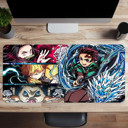 Vibrant Anime-Themed Gaming Mousepad - Large HD Print, Anti-Slip Base - Perfect for Gamers and Office Use - Rexpect Nerd