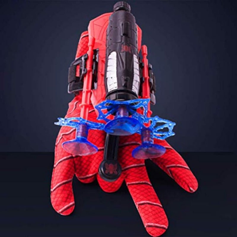 Spider Glove Men's Network Shooting, Launcher Spider Plastic Role Playing Gloves Hero Movie Launcher Wrist Toy Collection Interesting Decoration Interesting Educational - Rexpect Nerd