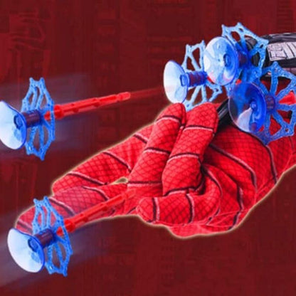 Spider Glove Men's Network Shooting, Launcher Spider Plastic Role Playing Gloves Hero Movie Launcher Wrist Toy Collection Interesting Decoration Interesting Educational - Rexpect Nerd