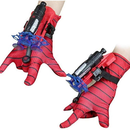 Spider Glove Men's Network Shooting, Launcher Spider Plastic Role Playing Gloves Hero Movie Launcher Wrist Toy Collection Interesting Decoration Interesting Educational - Rexpect Nerd