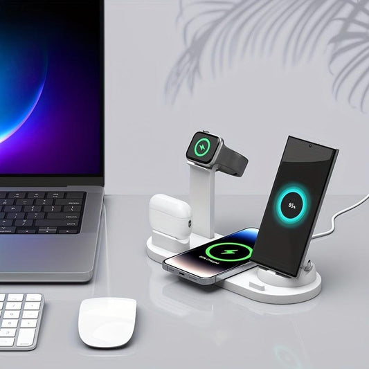 Declutter Your Desk and Power Up Your Devices with the 15W Wireless Charging Station! - Rexpect Nerd