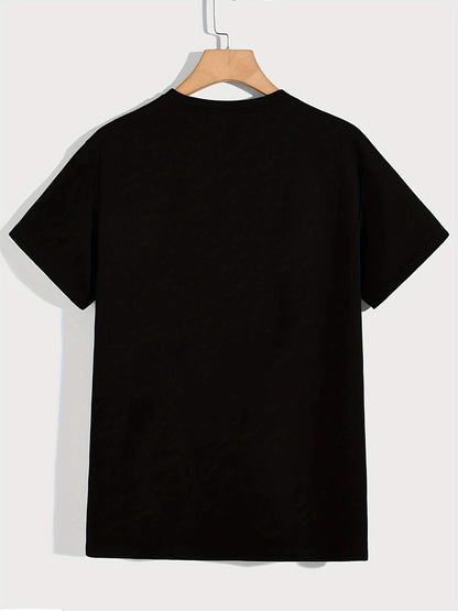 Crew Neck Game Console Print Men's Fashionable Summer Short Sleeve Sports T-shirt, Comfortable And Versatile - Rexpect Nerd