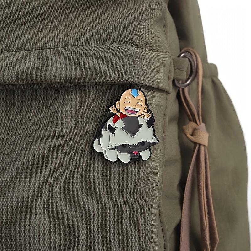 1pc Adorable Cartoon Anime Pin Brooch - Fashionable & Durable Clothing Accessory - Perfectly Crafted for Womens Wardrobes - Rexpect Nerd