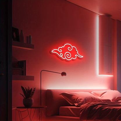 1pc Anime Neon Sign Light - Vibrant Game Room Decoration, USB Powered, Cool Sign for Gamers - Perfect Gift for Boys, Girls, and Gaming Husbands - Rexpect Nerd