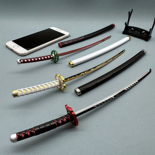 Sword of the Samurai: Metal Game Sword - 23.5cm/9.25inch Blade - 14+ Years Old - Other Metal Material - Perfect Gift for Game and Anime Fans