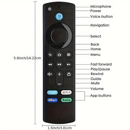 2021 Multi-Device Voice Control Remote for Fire TV - Infrared Technology, Battery-Powered, Supports 18 Devices - Rexpect Nerd