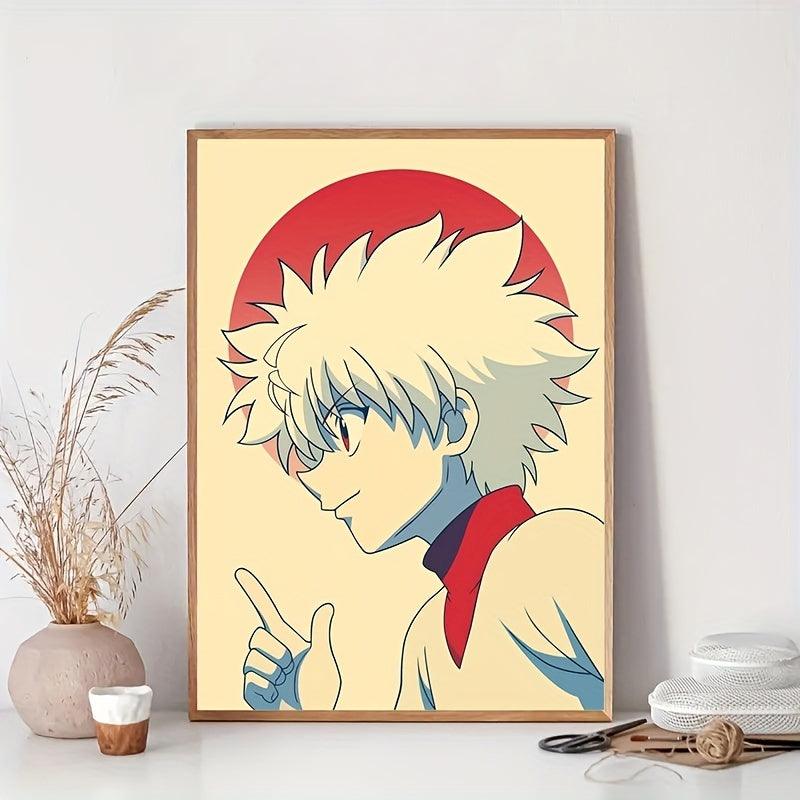 2pcs Vibrant Anime Canvas Art Prints for Dynamic Living Room Decor - Versatile, Unframed Posters Perfect for Anime Fans - Rexpect Nerd