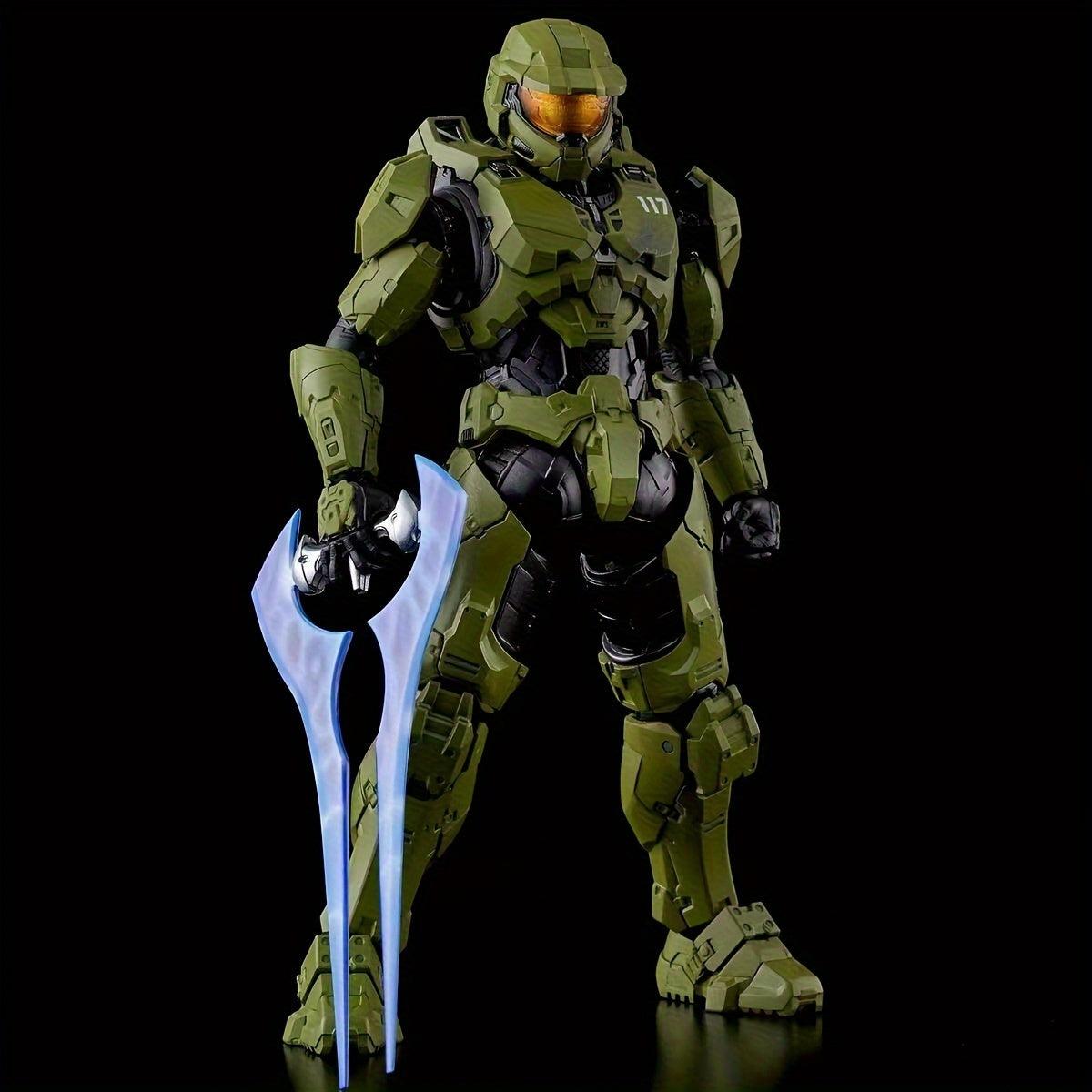 Dinggaoyikang 18cm Collectible Cyber Soldier Figure – Game Icon with Custom Parts, Perfect for Collection & Gifting - Rexpect Nerd