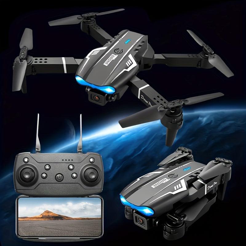 New S121 Professional RC Drone, Dual Camera Double Folding RC Height Hold Remote Control Toy, Holiday Gift Indoor And Outdoor Drone Aircraft - Rexpect Nerd
