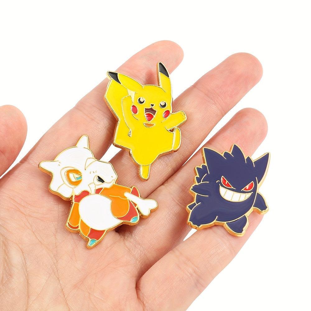 Add a Touch of Whimsy to Your Look with These Adorable Anime Brooches (12-Pack)! - Rexpect Nerd