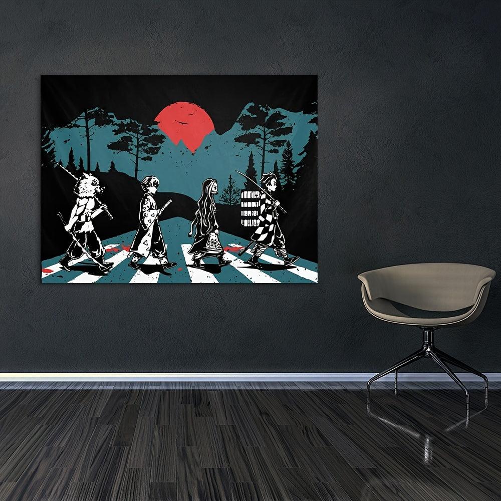 Unleash the Fury with Breathtaking Demon Slayer Canvas Art! - Rexpect Nerd