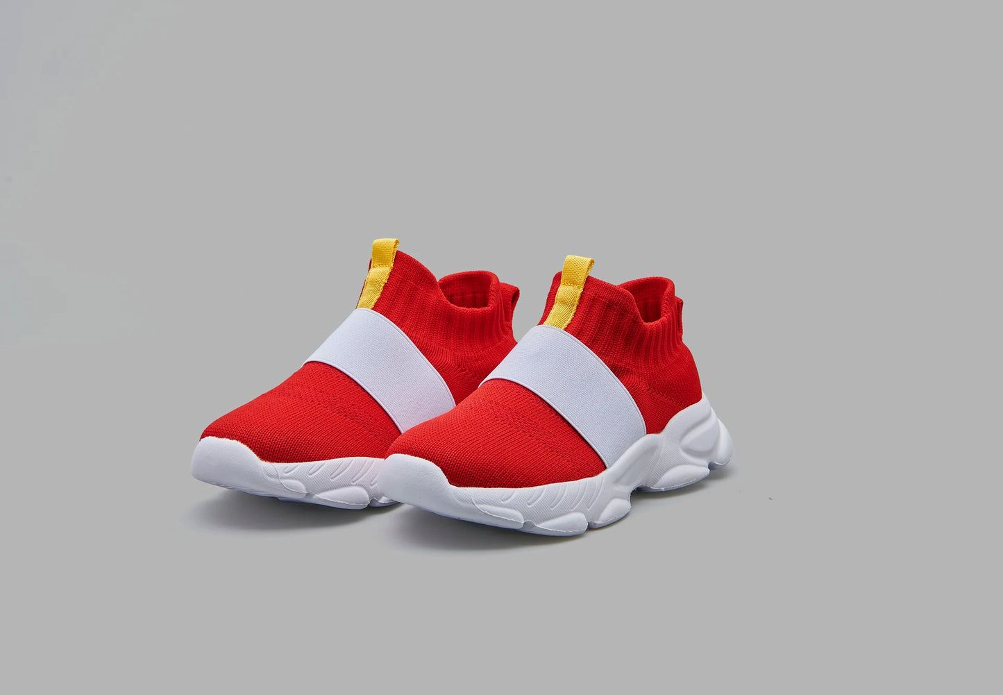 Sonic Red Running Shoes for Kids – Anime-Inspired Sneakers for Boys & Girls