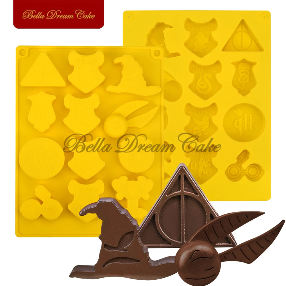 3D Movie Cartoon Character Chocolate Mold DIY Creative Fondant Biscuits Mousse Mould Cake Decorating Tools Baking Accessories