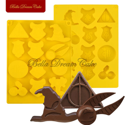 3D Movie Cartoon Character Chocolate Mold DIY Creative Fondant Biscuits Mousse Mould Cake Decorating Tools Baking Accessories