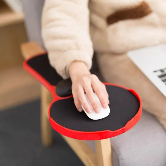 Vinlo Adjustable Computer Wrist Rest, Desk Armrest, Universal Mouse Pad, Desktop Extender, Chair Arm Extender for Home or Office