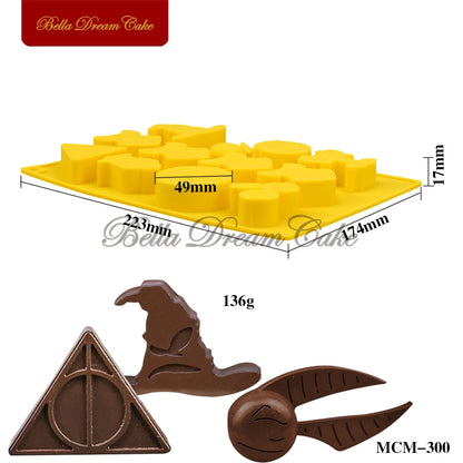 3D Movie Cartoon Character Chocolate Mold DIY Creative Fondant Biscuits Mousse Mould Cake Decorating Tools Baking Accessories