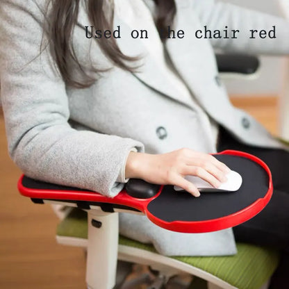 Vinlo Adjustable Computer Wrist Rest, Desk Armrest, Universal Mouse Pad, Desktop Extender, Chair Arm Extender for Home or Office