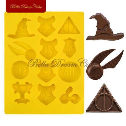 3D Movie Cartoon Character Chocolate Mold DIY Creative Fondant Biscuits Mousse Mould Cake Decorating Tools Baking Accessories