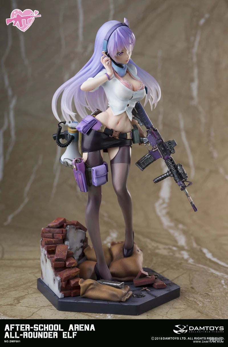 21cm Anime Figure: All-Rounder Elf (After-School Arena - First Shot) - Rexpect Nerd