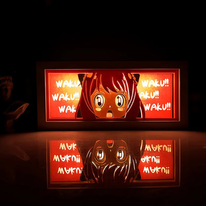 Dragon Ball 3D LED Light Box – Anime Paper-Cut Night Lamp with Remote