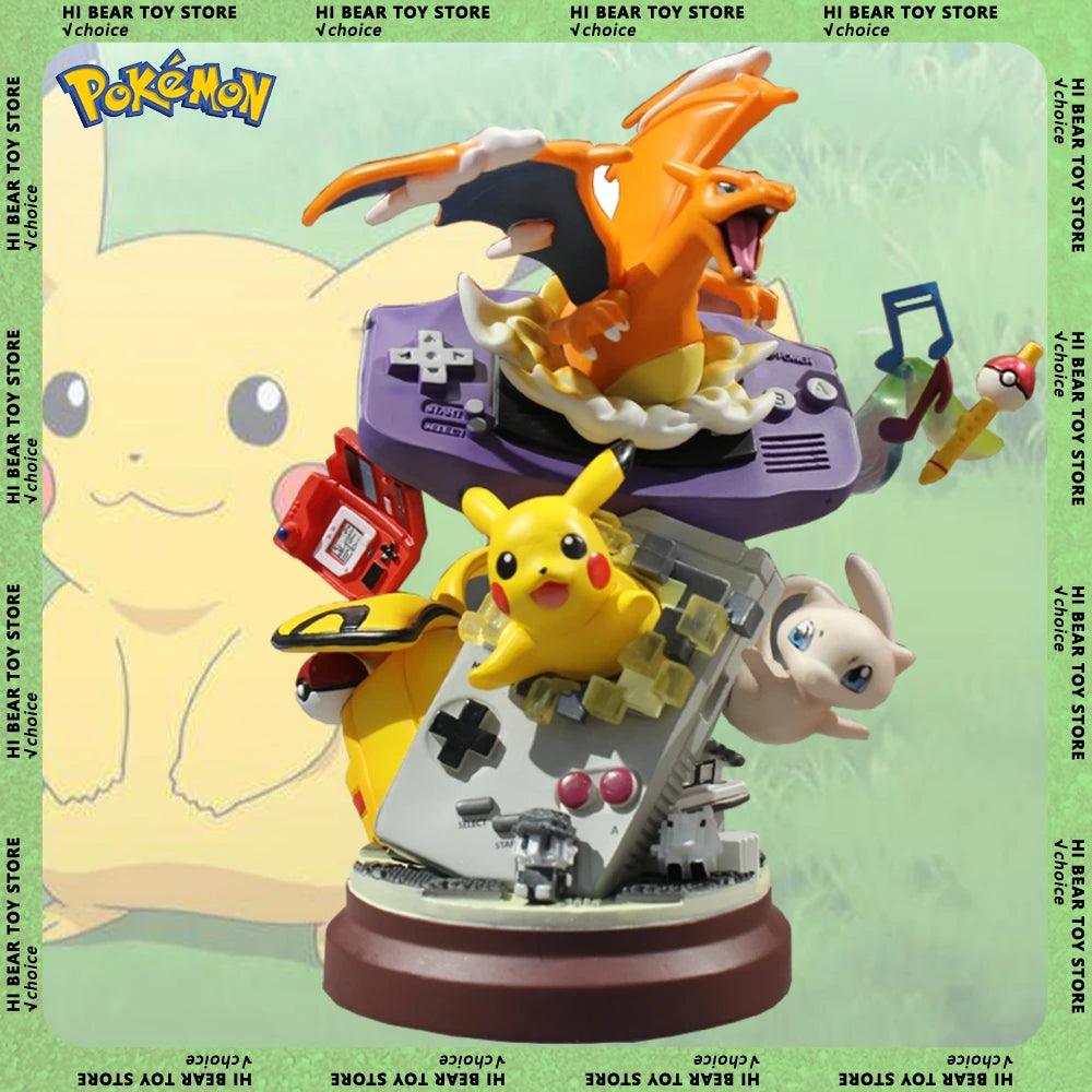 Pokémon Pikachu Anime Figure - Game Machine Model PVC Collectible