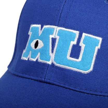 Comic Baseball Cap Men Adult Unisex Cotton MU Embroidery Big Eye Cap Monster University Women Sun Hats Trucker Hat Bonnet Gorras