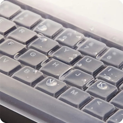 Universal Keyboard Silicone Protector Film Skin Cover Desktop PC Transparent Silica Gel Bump Concave Keyboard Transparant Cover