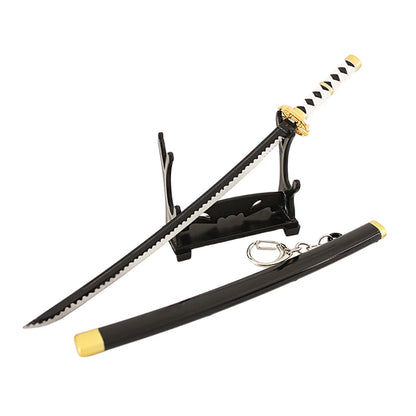 22cm Merch Virgil Yamato Katana Keychain Dante Devil May Sword 1:6 Equipment Cry Game Peripherals All Metal Sword Toy For Boy